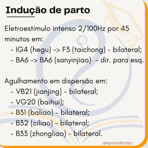 protocolo utilizado na indução de parto